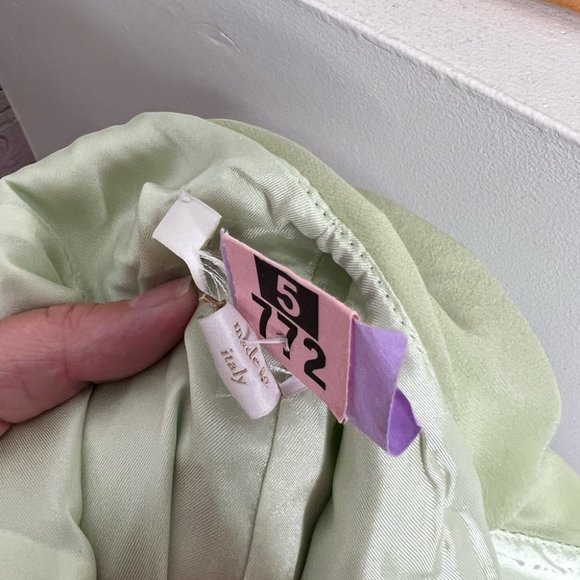 Weekend max Mara green silk dress size 8 - Picture 11 of 11